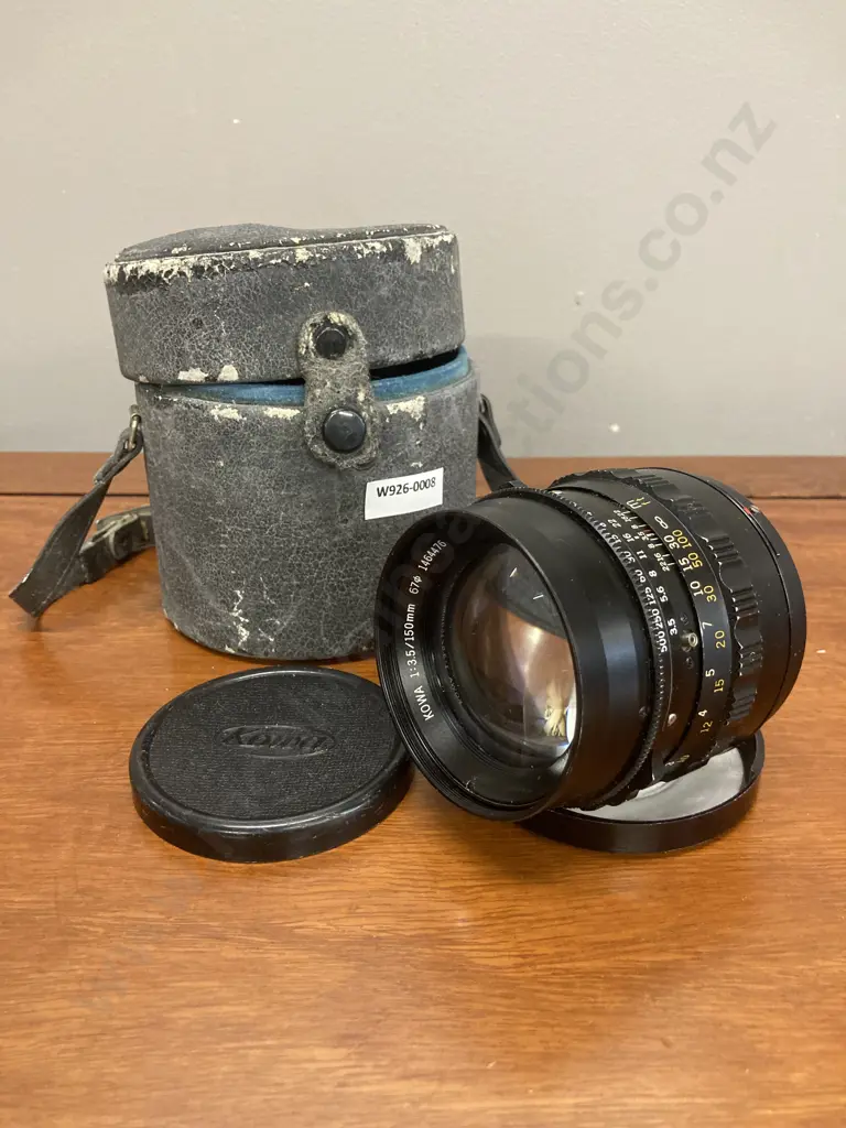 Kowa 150mm f/3.5 Prime Lens For Kowa 6 Medium Format Camera With Kowa 150B Case Image 1++